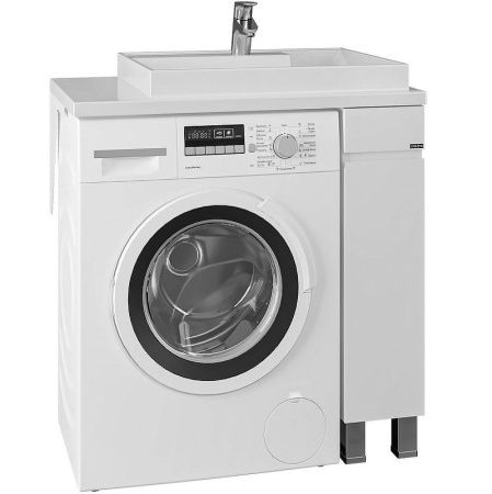 Тумба под раковину СанТа Марс 900127 20х50 напольная цвет белый