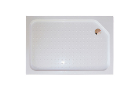 Душевой уголок Royal Bath HP RB8120HP-C-R 120х80 стекло матовое профиль белый с поддоном