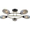 Люстра на штанге Illumico IL0300 IL0300-5CSQ-79 BK AB