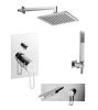 Душевая система Paffoni Ringo KITRIN015CR105KING встраиваемая в стену
