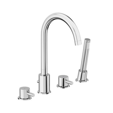 Смеситель Damixa Scandinavian Pure 360400000 на борт ванны хром