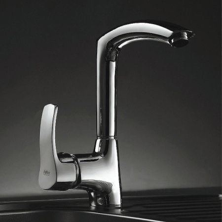 Смеситель для кухни Haiba HB70 HB4070 на мойку хром