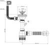 Сифон для раковины Bettoserb 125330