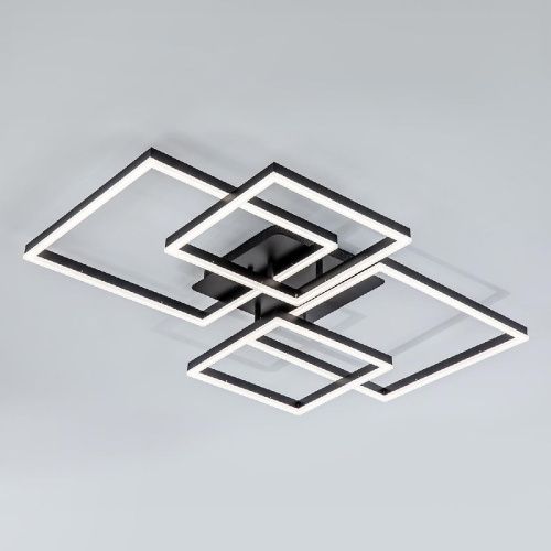 Люстра потолочная LED4U L11060-4 BK - фото 4