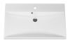 Раковина мебельная из искусственного камня Misty D4019 75 Р-Мис14075-4019Д 70х50 накладная цвет белый