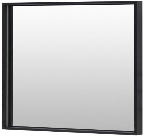 Зеркало в ванную De Aqua Алюминиум 00261703 90х75 цвет черный - фото 3