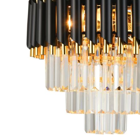 Люстра подвесная Natali Kovaltseva DARIAN (ДАРИАН) DARIAN 76017/5C GOLD BLACK