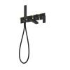 Смеситель для ванны и душа Timo Selene 2014/03YSM встраиваемый в стену черный