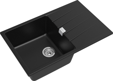 Кухонная мойка Rivelato RAUM RM-78 antracite 80х50 цвет черный