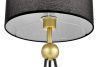Настольная лампа Lumina Deco Belforte (Белфорте) LDT 5527 GD+BK