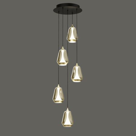 Светильник потолочный Delight Collection MD24001011-5A brass/champagne
