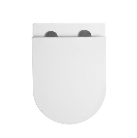 Унитаз подвесной Grossman Торнадо GR-4411SQ белый с сиденьем микролифт безободковый смыв торнадо