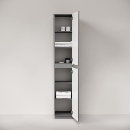 Шкаф-пенал Sancos FOLK Floor PFL35FES 40х190 напольный цвет серый