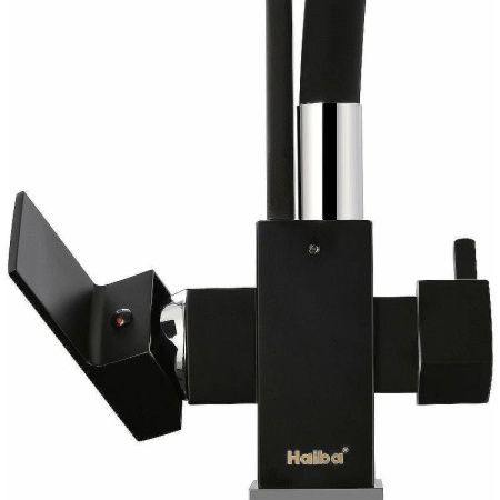 Смеситель для кухни Haiba HB76857 на мойку черный