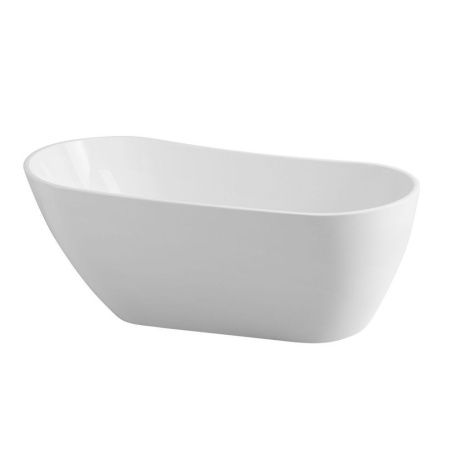 Ванна акриловая Art&Max Tito AM-TITO-1500-780 150х80 отдельностоящая овальная