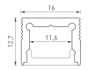 Алюминиевый профиль Designled LS 00-00010363