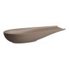 Раковина керамическая Laufen Alessi One 8.1897.4.188.112.1 100 см накладная цвет коричневый без отверстий под смеситель