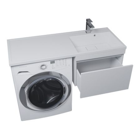 Тумба под раковину Uperwood Magenta 5930205153 60х50 подвесная цвет белый