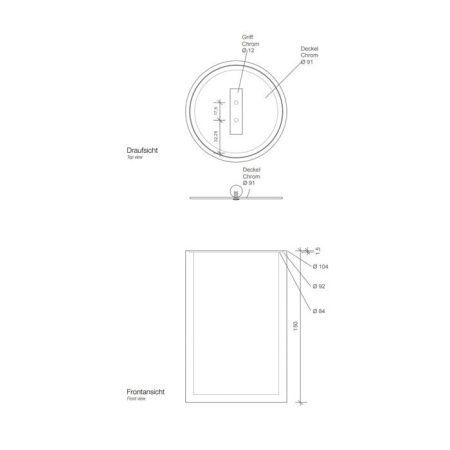 Контейнер Decor Walther Stone 971455
