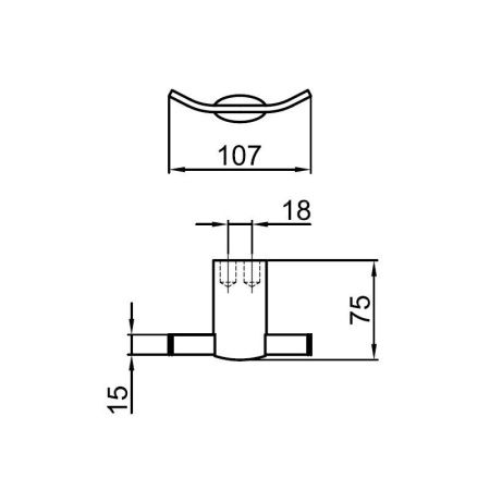 Крючок Webert Aria AI500401015