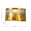 Светильник настенный Favourite Midas (Мидас) 3017-2W