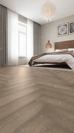 SPC ламинат Alpine Floor Parquet Premium ECO 19-7 MC Дуб насыщенный толщина 0.8 см 43 класс 600х125
