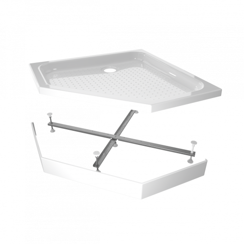 Душевой поддон Тритон Щ0000056825 100х100 акрил белый с каркасом - фото 2 Душевой поддон Тритон Щ0000056825 100х100 акрил белый с каркасом - фото 2