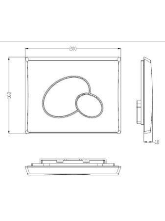 Клавиша смыва механическая WeltWasser WW INS 10000005950 цвет хром