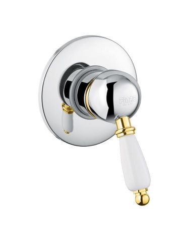 Смеситель для ванны и душа Fiore Imperiale 83CO5130 встраиваемый в стену хром/золото