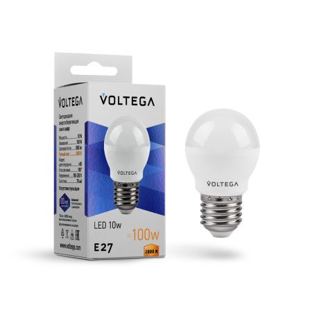 Лампа светодиодная Voltega Globe 10W (Шар 10Вт) 8455