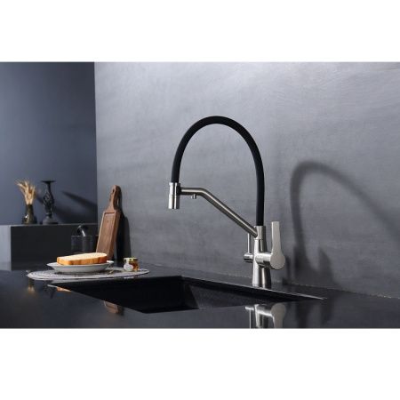 Смеситель для кухни Raglo R80 R80.62.05 на мойку сатин