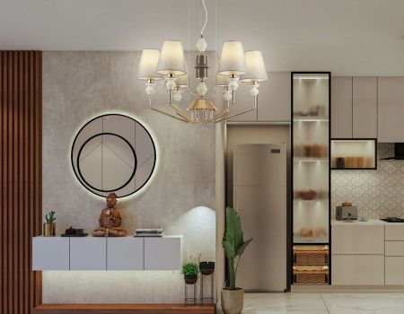 Люстра подвесная Ambrella Light Ceramo Classic (Церамо Цлассиц) LH75401