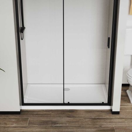 Душевая дверь Vincea City VDS-5CT150CLB 150х195 стекло прозрачное профиль черный