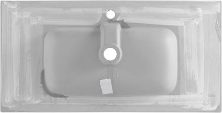 Раковина керамическая Allen Brau Glority 1.35008.20 90х50 полувстраиваемая цвет белый 1 отверстие под смеситель
