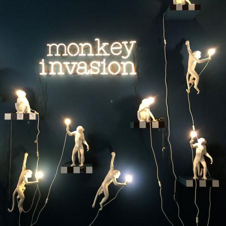 Настольная лампа Seletti Monkey Lamp (Монкеы Ламп) 14922