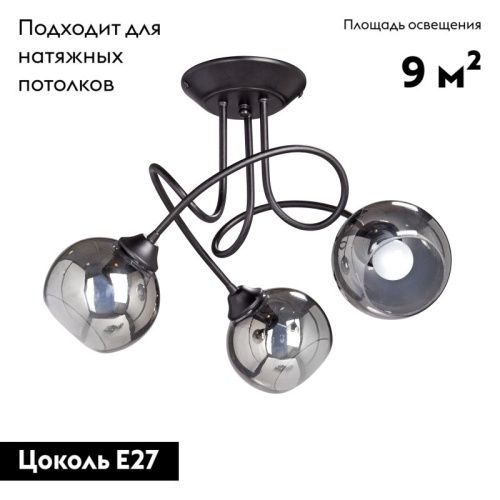 Люстра потолочная Vitaluce V4309-1 V4309-1/3PL - фото 2
