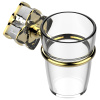 Стакан THG Ptale de Cristal clair liser dor U6E-F01-536