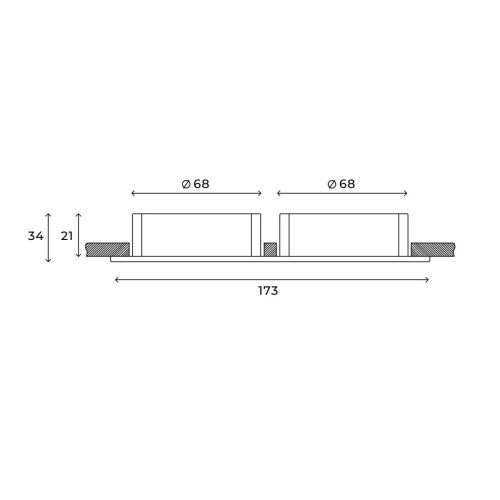 Светильник встраиваемый Hesby Lighting Bodo (Бодо) HSBL_0105 - фото 4