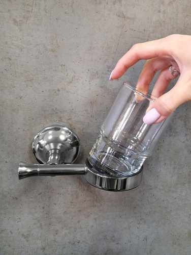 Стакан для зубных щеток AltroBagno Corposso AltroBagnoCorposo080204Cr - фото 5