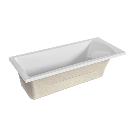 Ванна акриловая 1MarKa PRIME 01пра1575 150х75 пристенная прямоугольная без каркаса