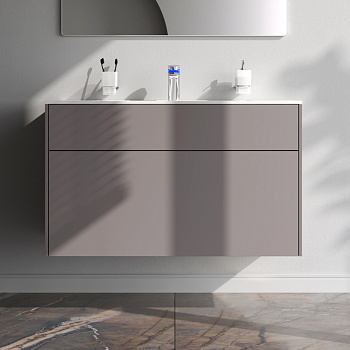 Тумба под раковину Am.Pm Inspire V2.0 M50AFHX1003EGM 101х49х60 подвесная цвет серый матовый