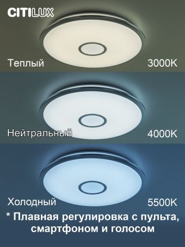Люстра потолочная Citilux Старлайт Смарт CL703A60G - фото 2
