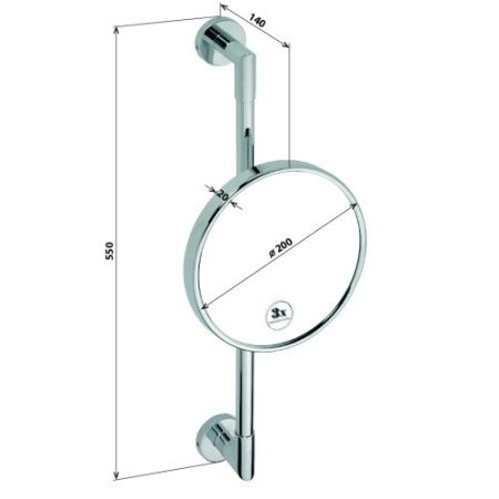 Косметическое зеркало Bemeta 112201172