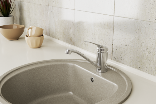 Смеситель для кухни Rush Corsica CO4240-26 на мойку хром - фото 3