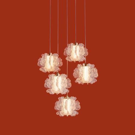 Светильник подвесной Freya Flower Modern FR5579PL-L40BS