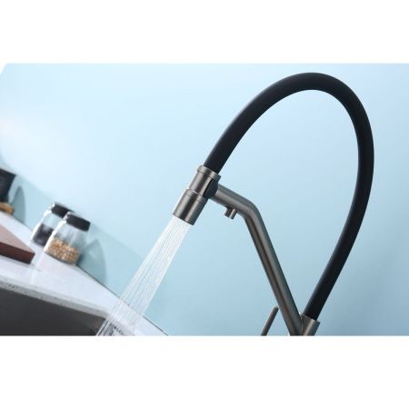 Смеситель для кухни Raglo R80 R80.62.09 на мойку графит