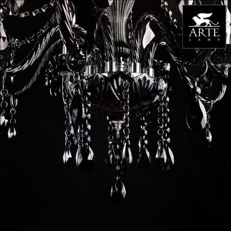 Люстра подвесная Arte Lamp Teatro (Театро) A3964LM-8BK