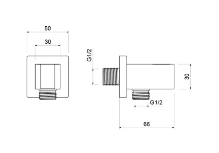 Шланговое подсоединение Aquatek AQ2463CR