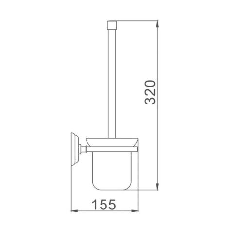 Ершик Haiba HB1510 - фото 3