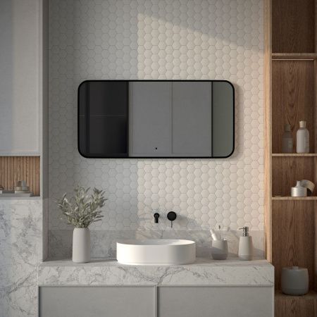 Зеркало с подсветкой Defesto AURA DF 2975RH 100х50 подвесное